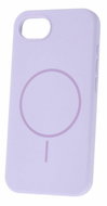 TopQ Magsafe Slim Silicone for iPhone 16e purple - Phone Cover