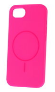 TopQ Magsafe Slim Silicone for iPhone 16e pink - Phone Cover