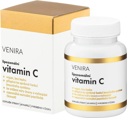 VENIRA Liposomal Vitamin C, 60 Capsules - Vitamin C - Main image
