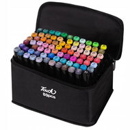 TopKing Set of double-sided markers, 80 pcs - Felt Tip Pens