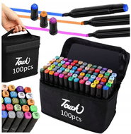 TopKing Set of double-sided markers,100 pcs - Felt Tip Pens