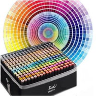 TopKing Set of double-sided markers, 262 pcs - Felt Tip Pens