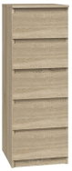 Topeshop Malwa W5 Sonoma - Chest of Drawers