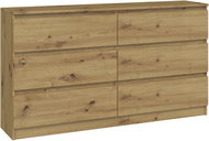 Topeshop Malwa M6/140 Artisan - Chest of Drawers