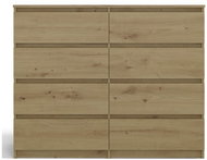 Topeshop Chest of drawers Malwa M8/120 120 × 97 × 40 cm, Artisan - Chest of Drawers