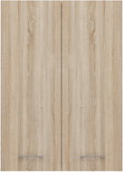 Topeshop Pola Mini/DD Washing machine cabinet, sonoma - Bathroom Cabinet