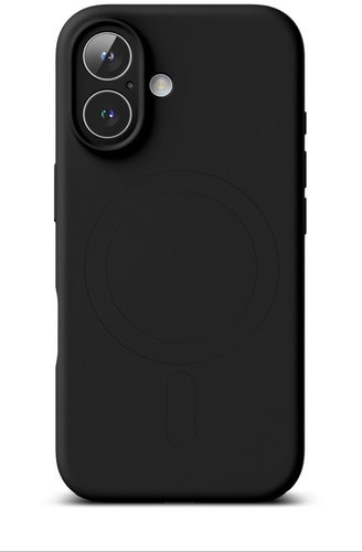 TopQ Cover iPhone 16 with MagSafe black 130225 - Phone Cover - Main image