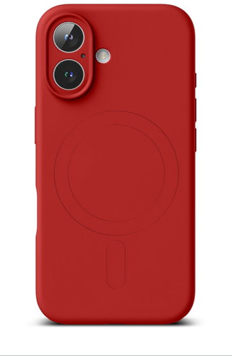 TopQ Cover iPhone 16 with MagSafe red 130224 - Phone Cover - Main image