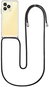 Phone Cover TopQ Cover Realme C53 with black cord transparent 129960 - Kryt na mobil