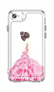 TopQ Cover Image iPhone SE 2020 Image hard Pink Princess 131207 - Phone Cover