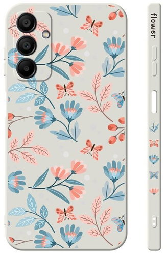 TopQ Cover Design Samsung A15 Romantic flowers 130722 - Phone Cover - Main image