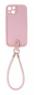 TopQ Cover Unique Wrist Strap iPhone 13 pink 126038 - Phone Cover