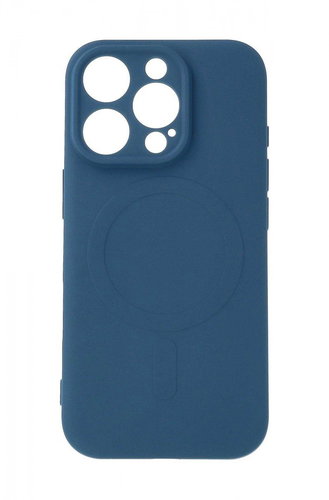 TopQ Cover iPhone 16 Pro with MagSafe dark blue 130214 - Phone Cover - Main image
