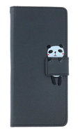 TopQ Case Xiaomi Redmi Note 13 Pro book black with panda 131052 - Phone Case