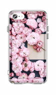 TopQ Cover Image iPhone SE 2020 Image solid Pink flowers 131203 - Phone Cover