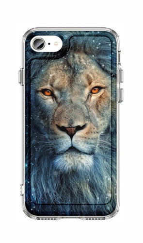 TopQ Cover Image iPhone SE 2020 Image hard Magic Lion 131199 - Phone Cover - Main image