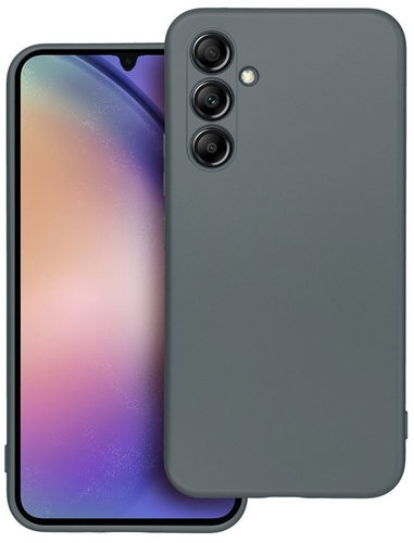 TopQ Cover Metallic Samsung A16 grey 131522 - Phone Cover - Main image