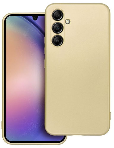 TopQ Cover Metallic Samsung A16 gold 131521 - Phone Cover - Main image