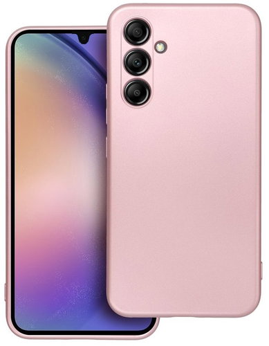 TopQ Cover Metallic Samsung A16 pink 131517 - Phone Cover - Main image