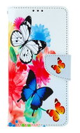 TopQ Case Xiaomi Redmi Note 13 Pro 5G book Color with butterflies 130229 - Phone Case