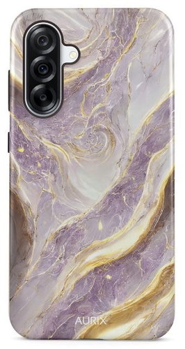 TopQ Cover AURIX Samsung A36 hard Amethyst 140222 - Phone Cover - Main image