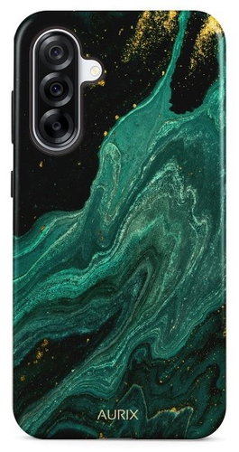 TopQ Cover AURIX Samsung A36 hard Green Lagoon 140192 - Phone Cover - Main image