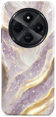 TopQ Cover AURIX Xiaomi Redmi 14C hard Amethyst 132693 - Phone Cover - Main image