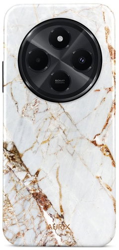 TopQ Cover AURIX Xiaomi Redmi 14C hard Antique Marble 132689 - Phone Cover - Main image