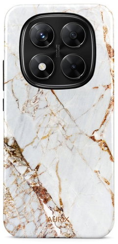 TopQ Cover AURIX Xiaomi Redmi Note 14 Pro 5G solid Antique Marble 136520 - Phone Cover - Main image