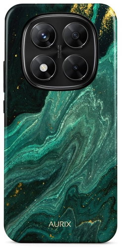 TopQ Cover AURIX Xiaomi Redmi Note 14 Pro 5G hard Green Lagoon 136527 Main image TopQ Cover AURIX Xiaomi Redmi Note 14 Pro 5G hard Green Lagoon 136527 - Phone Cover - Main image