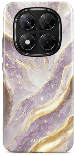 TopQ Cover AURIX Xiaomi Redmi Note 14 Pro hard Amethyst 136513 - Phone Cover - Main image