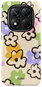 Kryt na mobil TopQ Kryt AURIX Xiaomi Redmi Note 14 Pro pevný Flower Drawing 136514 - Kryt na mobil