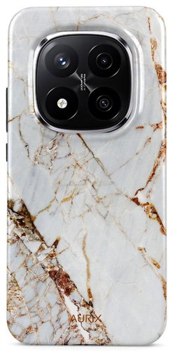 TopQ Cover AURIX Xiaomi Redmi Note 14 Pro+ 5G hard Antique Marble 140178 - Phone Cover - Main image