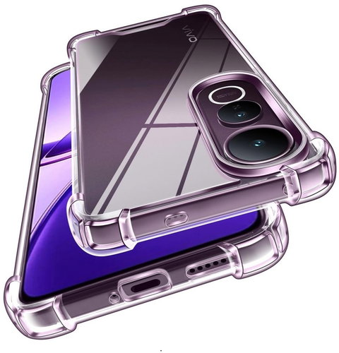 TopQ Cover Vivo V50 Lite durable transparent 139856 - Phone Cover - Main image
