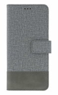 TopQ GOMMA Xiaomi Redmi Note 14 Pro+ 5G book case grey 136343 - Phone Case