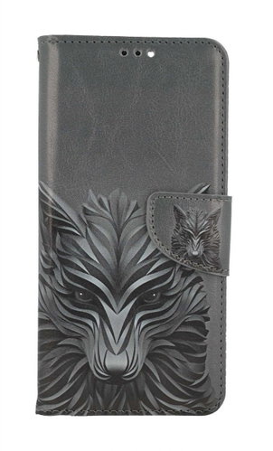 TopQ Case Motorola Edge 60 Fusion booklet Wolf 140078 - Phone Case - Main image