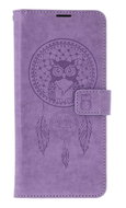 TopQ Case Xiaomi Redmi 14C book trap with owl purple 133346 - Phone Case