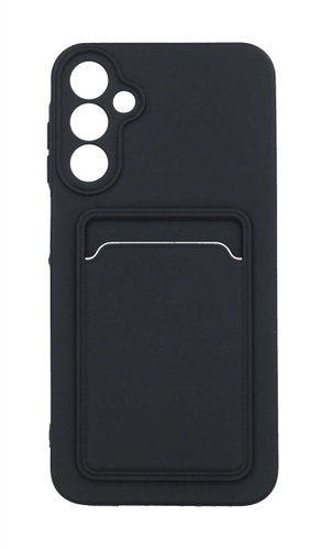 TopQ Kryt Card Case Samsung A15 černý 119223 - Phone Cover - Main image