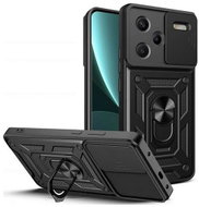 TopQ Cover Armor Lens Xiaomi Redmi Note 13 Pro+ 5G ultra durable black 121166 - Phone Cover
