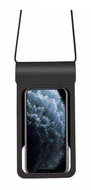 TopQ Univerzální vodotěsné pouzdro Metallic M na mobil černé 121165 - Waterproof Case