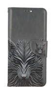 TopQ Pouzdro Xiaomi Redmi Note 13 5G knížkové Vlk 121386 - Phone Case