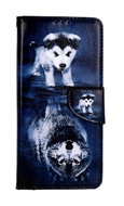 TopQ Pouzdro Xiaomi Redmi Note 13 knížkové Odraz vlka 121369 - Phone Case