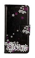 TopQ Pouzdro Motorola Edge 40 knížkové Květy sakury 121326 - Phone Case