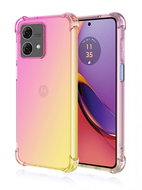 TopQ Kryt Motorola Moto G84 5G Shock duhový růžovo-žlutý 120950 - Phone Cover