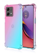 TopQ Kryt Motorola Moto G84 5G Shock duhový mentolovo-růžový 120947 - Phone Cover
