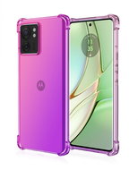 TopQ Cover Motorola Edge 40 Shock rainbow pink-purple 120900 - Phone Cover