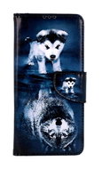 TopQ Pouzdro Xiaomi Redmi Note 13 Pro knížkové Odraz vlka 121403 - Phone Case