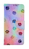 TopQ Pouzdro Xiaomi Redmi Note 13 Pro knížkové Tlapky 121401 - Phone Case