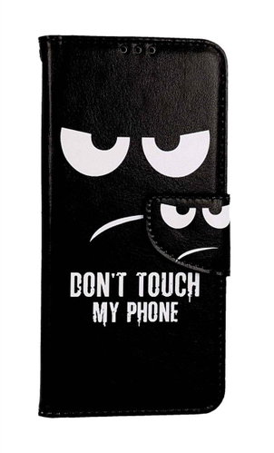 TopQ Xiaomi Redmi Note 13 Pro book case Don't Touch 121397 - Phone Case - Main image