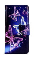 TopQ Case Xiaomi Redmi Note 13 Pro book Blue with butterflies 121395 - Phone Case